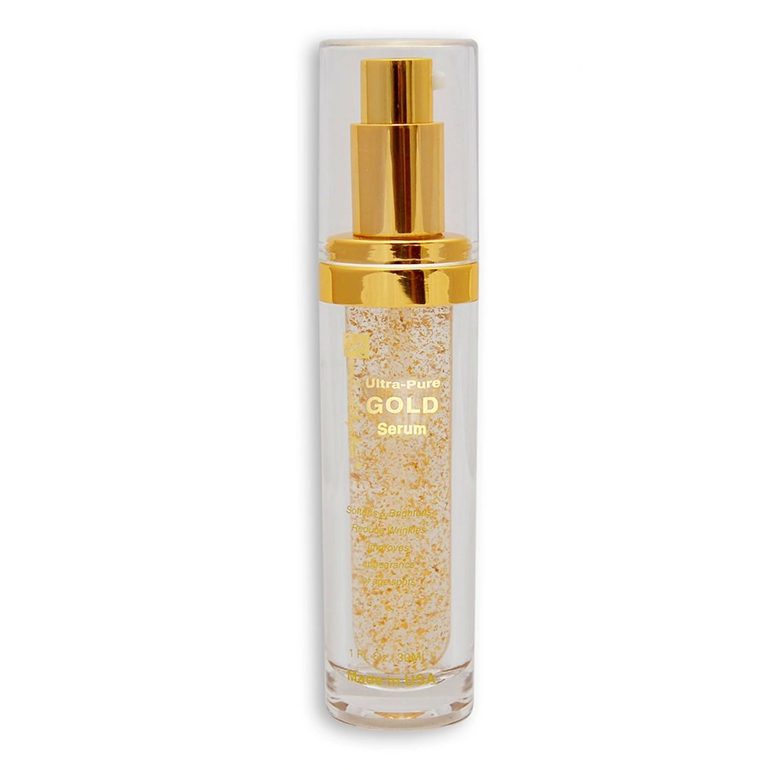 SamHealthySkin Ultra-Pure 24K Gold facial serum 30 mL bottle