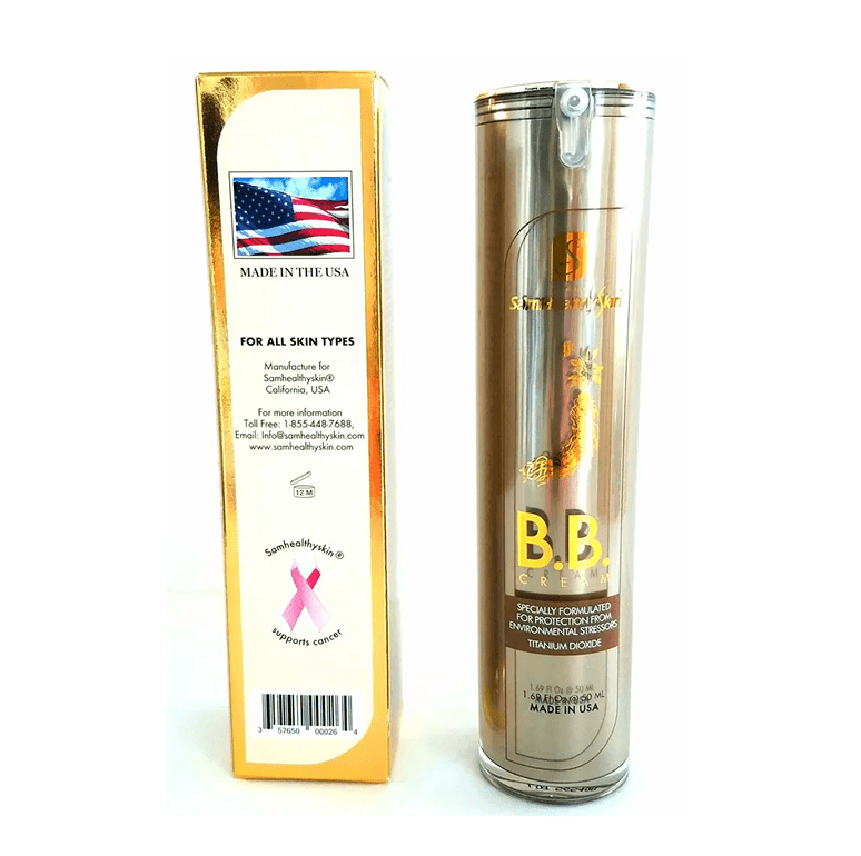SamHealthySkin BB Ginseng Cream SPF 40 Light Shade 50 mL bottle and box