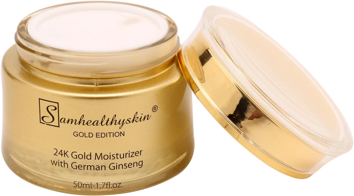 24K gold moisturizer with ginseng