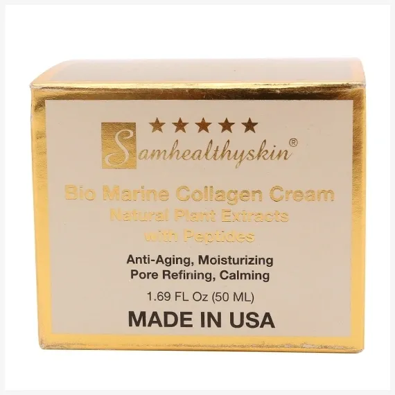 Skincare product box front view