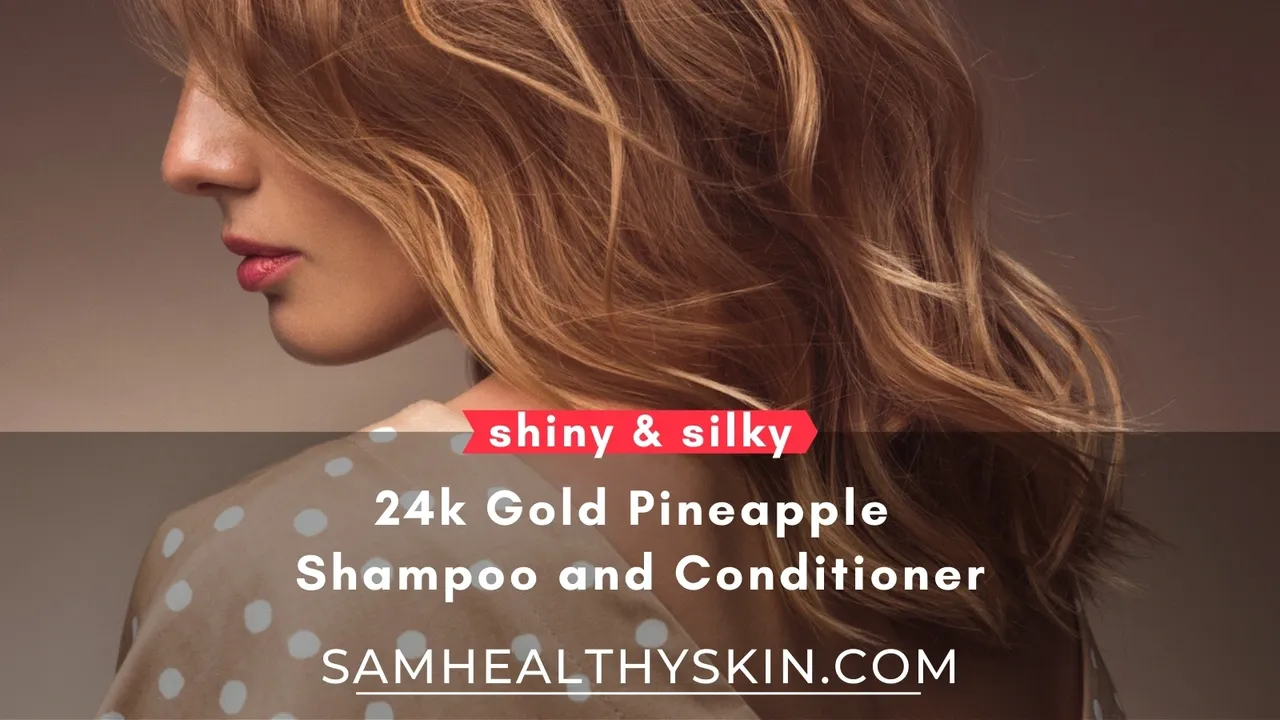 Woman with shiny, silky hair